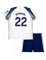 Tottenham Hotspur Brennan Johnson #22 Hjemmedraktsett Barn 2025-26 Korte ermer (+ bukser)